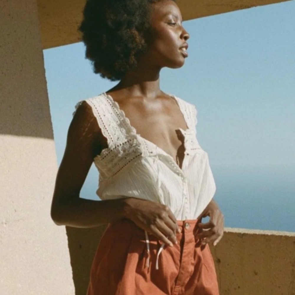 DOEN White Eyelet Tank